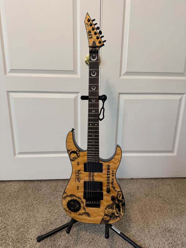 ESP LTD KH Ouija Natural Kirk Hammett Signature 2017 - Present - Natural Gloss image 1