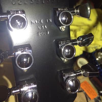 Gibson 2009 Gibson Les Paul Traditional Pro II ebony 2009 Ebony image 5