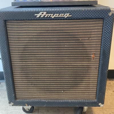 Ampeg B-15N Portaflex 25-Watt 1x15" Bass Combo 1965 - Original Cabinet and dolly image 1