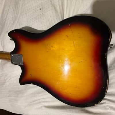 Teisco Del Rey et 200 1960’s - Tulip Sunburst image 7