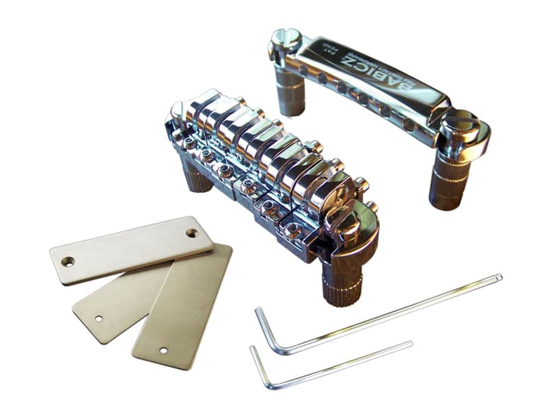 Babicz Full Contact Hardware ORIGINAL SERIES FCH TUNE-O-MATIC STYLE BRIDGE, nickel image 1