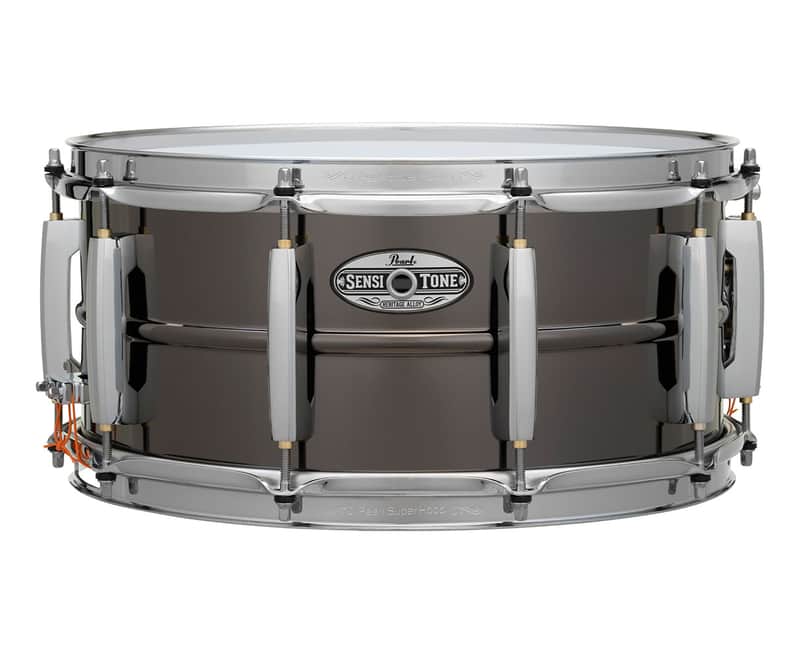 Pearl Sensitone Heritage Alloy 14"x6.5" Black Brass Snare