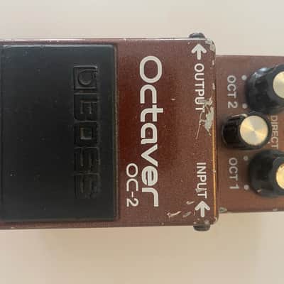 Boss OC-2 Octaver (Black Label) 1986 - Brown image 1