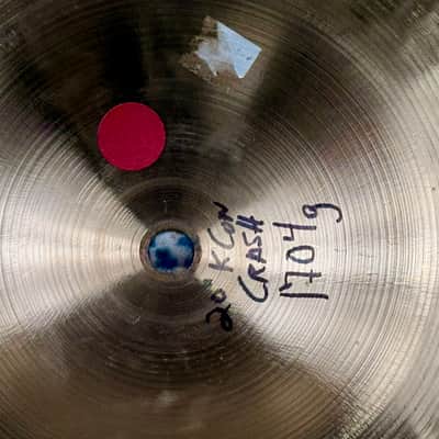 SUPER THIN! (LIKE NEW) 20” Zildjian K CONSTANTINOPLE SOUND LAB PROTOTYPE Crash 1704g image 6
