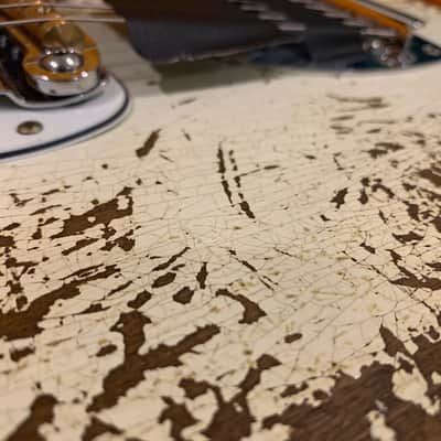 Fender Custom Shop 1964 Jaguar Super Heavy Relic Olympic White image 22