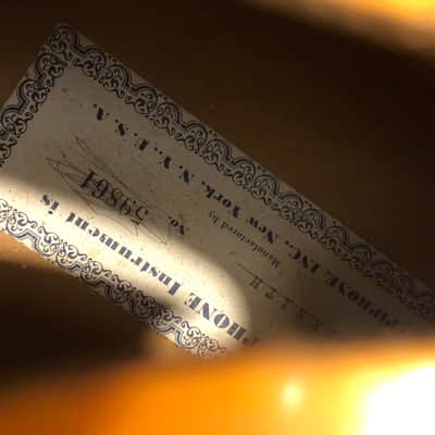 EPIPHONE ZENITH 1950 NATURAL image 9