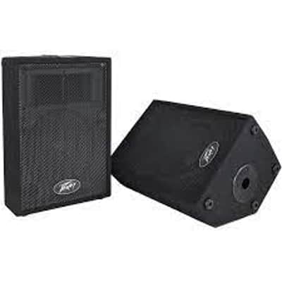 Peavey PVi10 (PAIR) 10" 100 Watt 2-Way Pro Audio Live Speakers+Samson Mic+Cable image 4