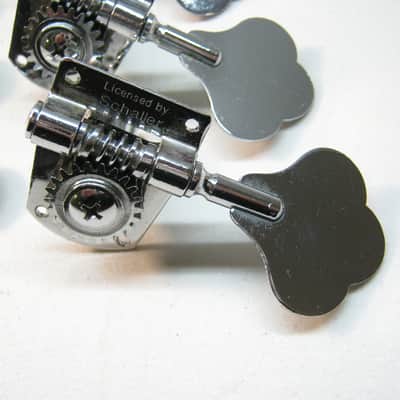 Schaller 4 String Bass Tuning Machine Heads Set of 4 Lot 82-48 image 2