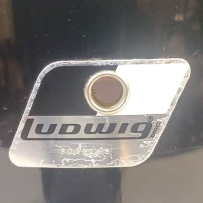 Ludwig Black Cortex Rocker II Drum Set 16x22,9x10,11x12,16x16 Bass/Toms/Floor 90 image 2