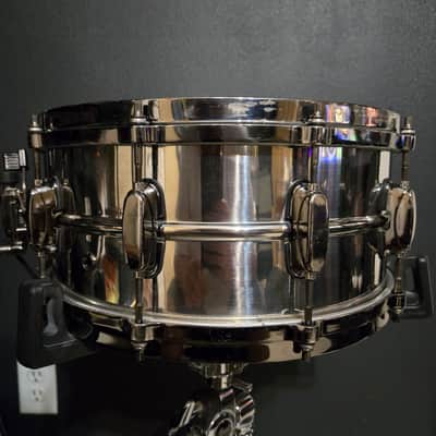 Tama CB1465 14x6.5" Charlie Benante Signature Stainless Steel Snare Drum image 3
