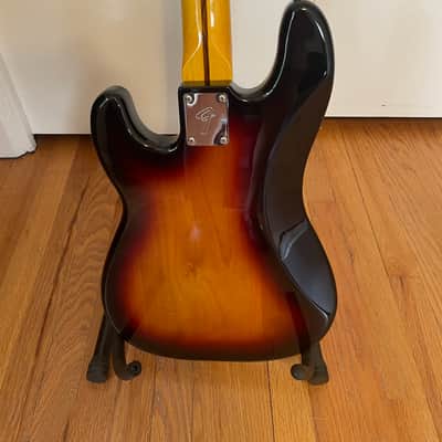 Fender Fretless Jazz P Bass - Custom Build Sunburst image 5