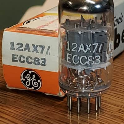 12AX7 GE NOS/NIB MaxiPreamp2/TV7 Tested ( 1 )Tube Lot image 1