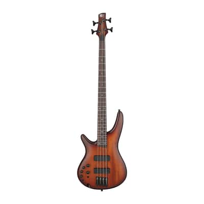 Ibanez SR500AL Standard Left-handed Electric Bass - Mahogany Brown Burst image 2