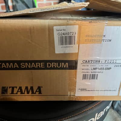 Tama LMP1455SMP 5.5x14" S.L.P. Series Classic Maple Snare Drum 2012 - Present - Natural image 7