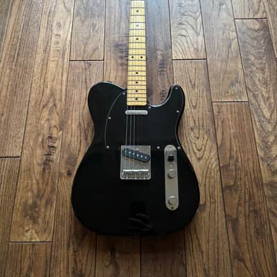 1988 Fender CTL-50M Telecaster 1972 Reissue Black Electric Guitar MIJ Fujigen Japan image 2