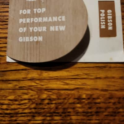 Gibson ES 175 Tags, case candy 1960 - Paper image 3