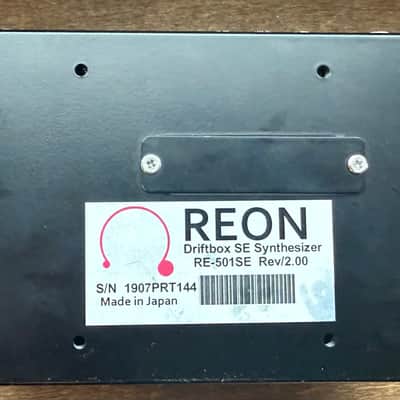 Reon Driftbox SE Tabletop Synth - Black w/MIDI image 3