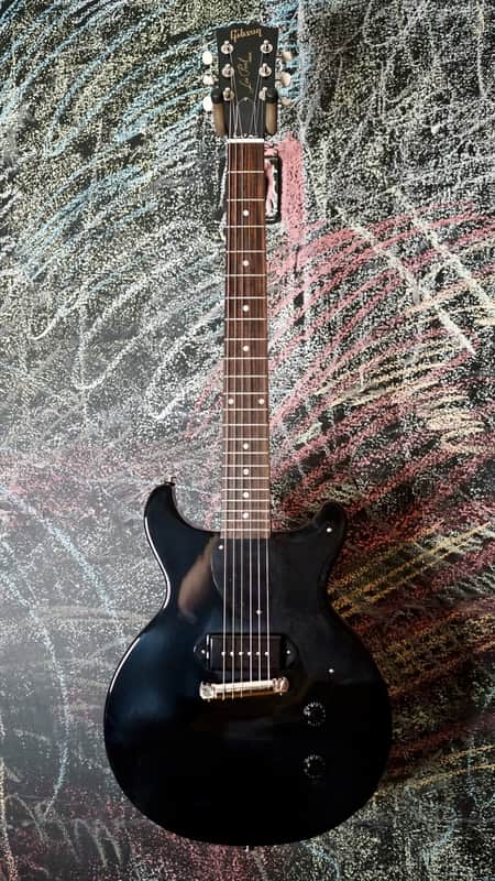 Gibson Les Paul Junior Double Cutaway Ebony image 1