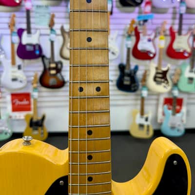 Fender 75th Anniversary Vintera Road Worn 1951 Telecaster, Maple Fingerboard, Butterscotch Blonde image 6