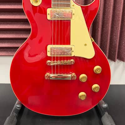 Vintage V100MWR Reissued Series Single Cut  - Wine Red image 2