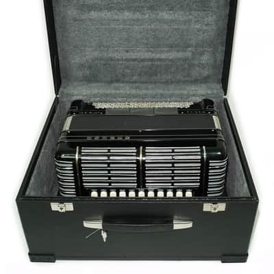 Converter Hohner Morino Artiste XII Cassotto Button Accordion, made in Germany, C Griff Knopfakkordeon, Straps and Case, 2723 image 15
