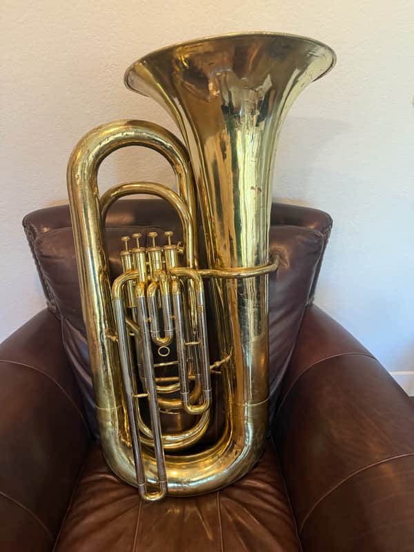 Yamaha YBB-321 BBb 4-Valve Tuba with Case image 1