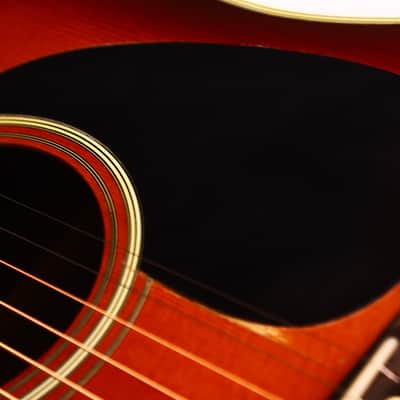 Martin D-28 1975 Sunburst Acoustic Guitar - Rare vintage rarity with legendary Martin sound and unique character - check video! image 11
