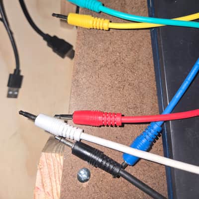 Axcess Cables 1.5 ft Modular Synth Patch Cables imagen 3