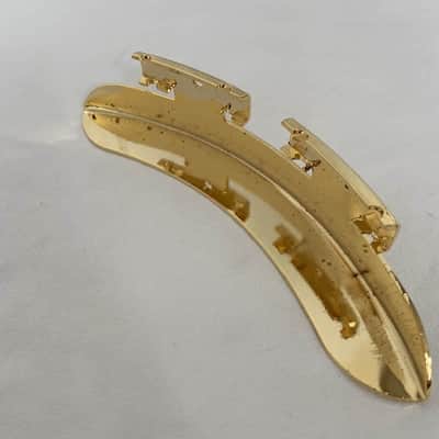 Vintage Gold Engraved Banjo Arm Rest image 2