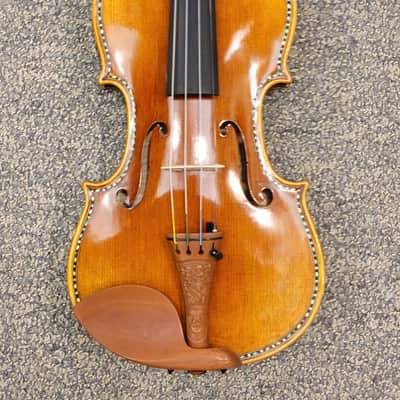 D Z Strad Violin - Model 402 - Hellier Stradivarius Masterpiece Copy - Full Size (4/4) image 2