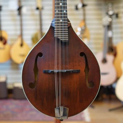 Eastman MD305 All-Solid A-Style Mandolin Classic Matte w/Padded Gig Bag image 1