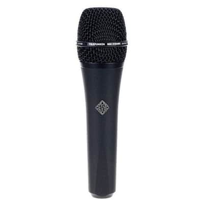 Telefunken M80 Black Dynamic Handheld Vocal Microphone with On-Stage MS7701B Boom Microphone Stand and Professional Grade XLR Cable image 2