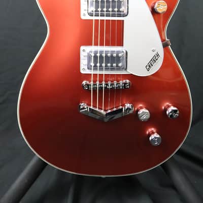 Gretsch G5220 Electromatic Jet BT with V-Stoptail 2020 - Present - Firestick Red (INCLUDES CASE AND FREE RETRO WALL CLOCK) image 1