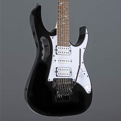 Ibanez JEMJR-BK Steve Vai Jem Jr. Black - Electric Guitar image 6