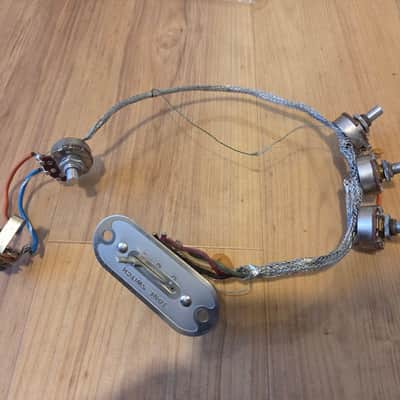 Vintage 1965 National Newport 82 Electric Guitar Wiring Harness w/ Switch Plate, CTS Pots, Jack! image 1