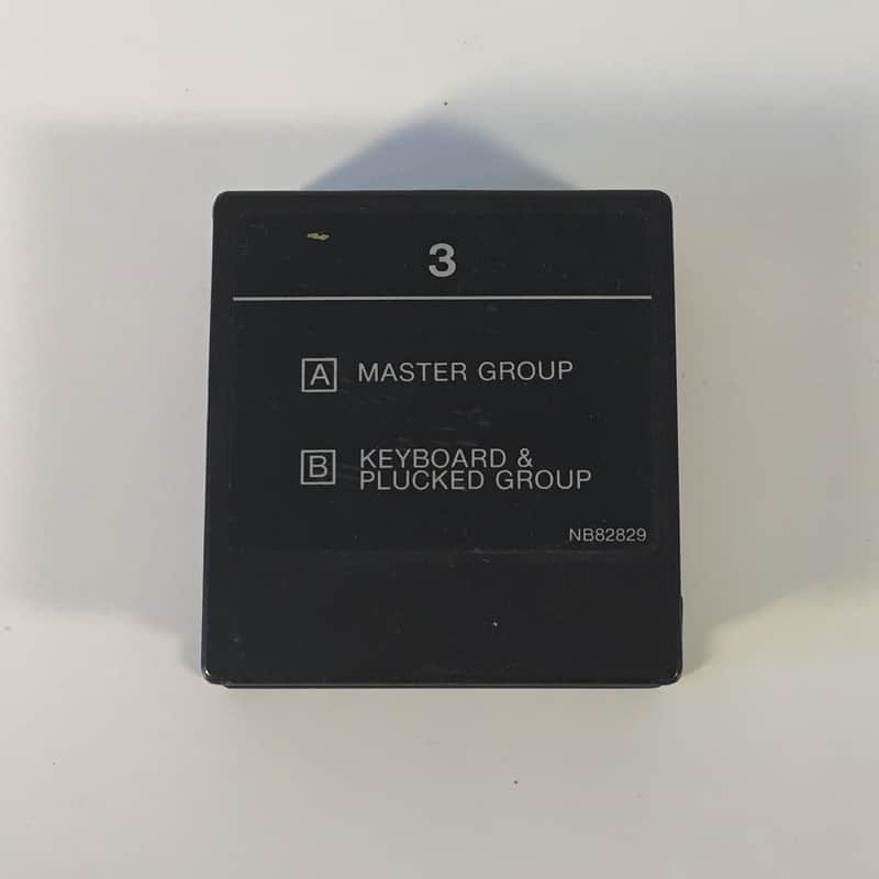 Yamaha DX7 ROM 3 Voice Data Cartridge DX-7 DX 7 image 1