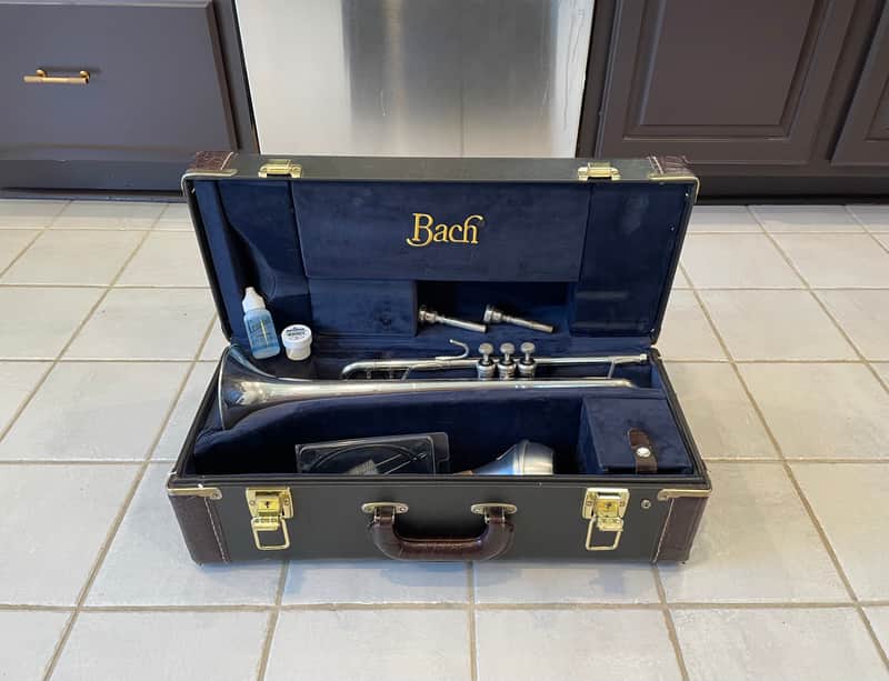 Serviced Bach Stradivarius 37 Trumpet (Ready to Play) - Plays Like a Dream! image 1