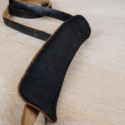 B.C. Rich Vintage Leather Style Strap Black image 3