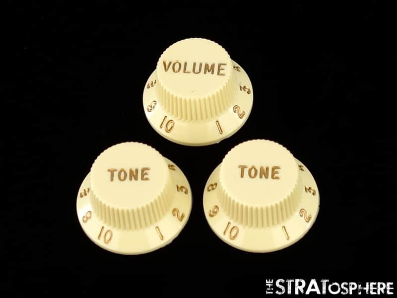 Fender Robert Cray Strat GUITAR KNOBS Guitar Parts, Control / 1 Volume 2 Tone. image 1