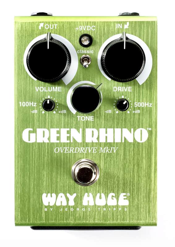 Way Huge Electronics WHE-207 Green Rhino MKIV Overdrive pedal image 1