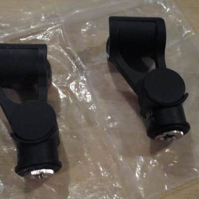Immagine Vintage Matching Pair of Akg SA-41/1 Mounting Clips fits c3000 , 214 , 414 & d112 Mic's - *Very Rare to Find* - 6