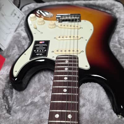 Fender American Ultra Stratocaster BRAND NEW 75th ANNIVERSARY 2021 Model! 3-Tone Sunburst USA Strat Electric Guitar image 9