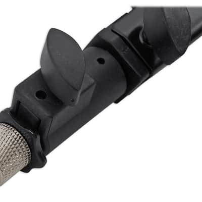 Heavy Duty Telescoping Microphone Mic Boom Stand, Tripod Cast Base image 4