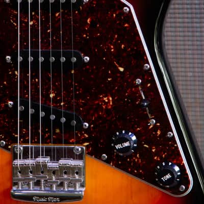 Ernie Ball Music Man Albert Lee Signature SSS HT 1998 - Sunburst image 5