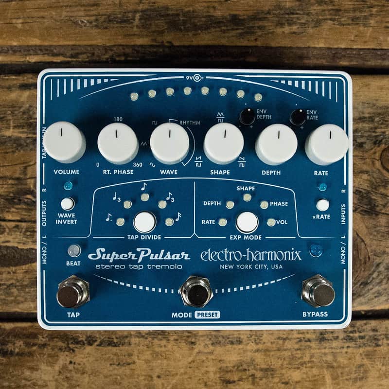【専用】electro-harmonix Super Pulsar トレモロ Electro-Harmonix Super Pulsar Tremolo | Reverb