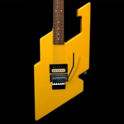 Wayne Charvel Hydra Tax Cab Yellow image 4