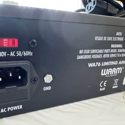 Warm Audio WA76 Limiting Amplifier 2014 - Present - Black image 4