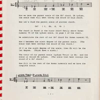 Lydian Chromatic Concept  of Tonal Organization for Improvising book 1959 - Soft Cover image 7