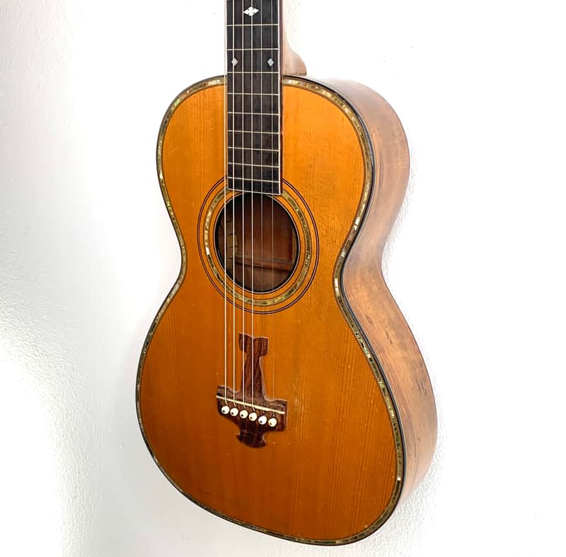 Supertone Artist Parlor Acoustic w/ Chip Case 1929 Koa & Spruce image 1