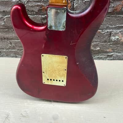 ESP Traditional MIJ Strat Style SN: 20795 - Candy Apple Red image 6